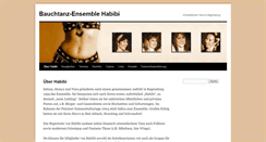 Desktop Screenshot of habibi-oriental.de